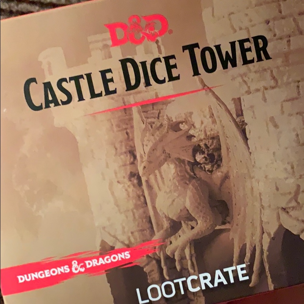 dungeons and dragons castle dice tower